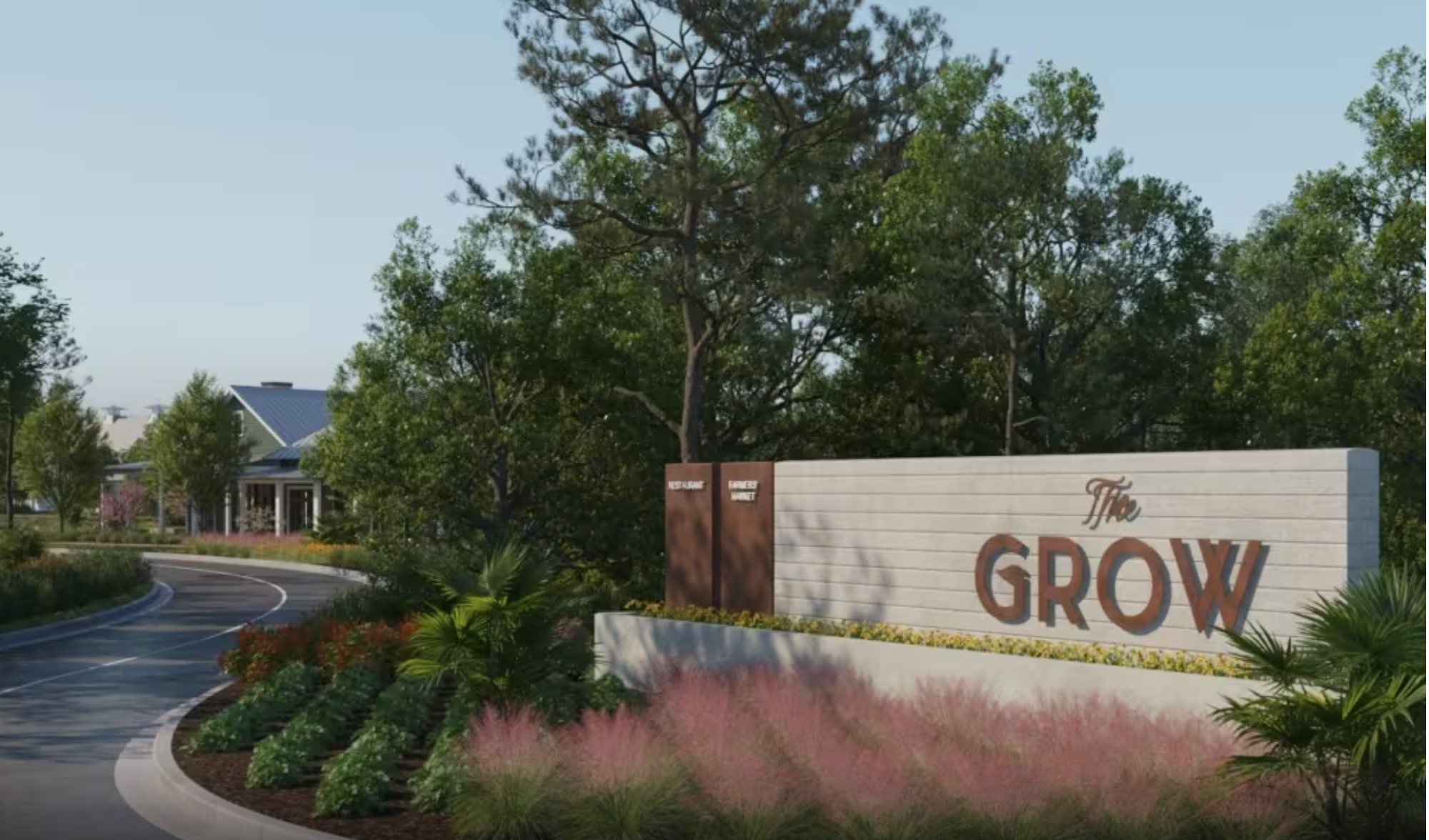 The Grow community entrance